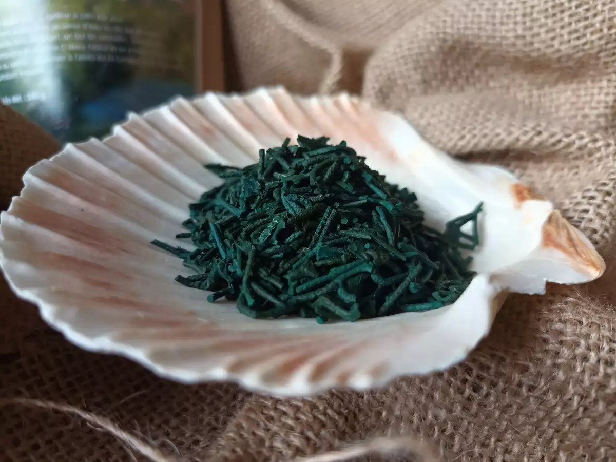Spiruline en paillettes